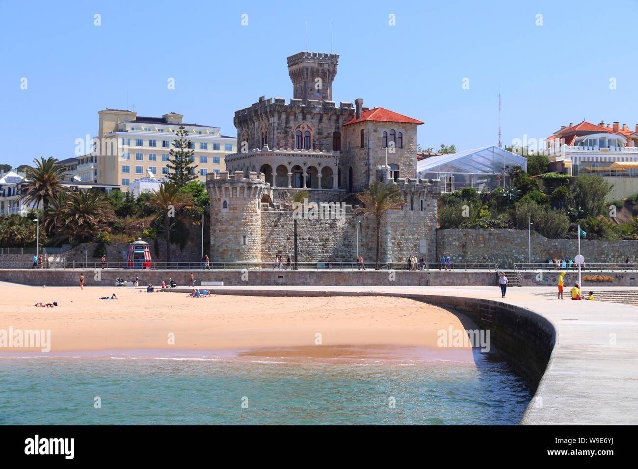 Forte Da Cruz castle in Estoril, Portugal. Stock Photo