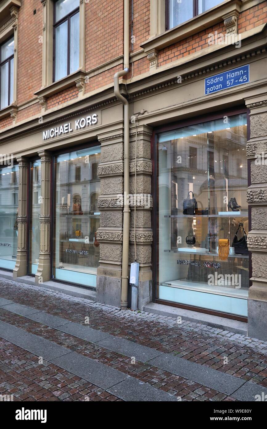 GOTHENBURG, SWEDEN - AUGUST 27, 2018: Michael Kors store in Gothenburg,  Sweden. Monthly consumer spending in Sweden amounts to SEK 520 billion  (2018 Stock Photo - Alamy