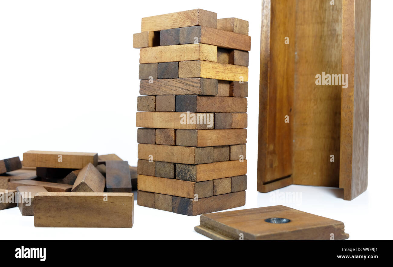Jenga blocks hires stock photography and images Alamy