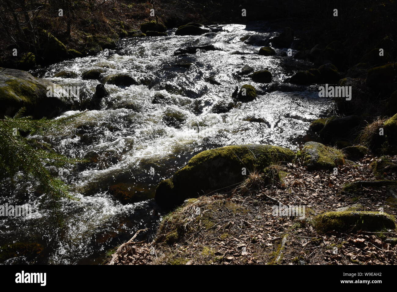 The Rigole du Diable is a legendary and picturesque site on the upper