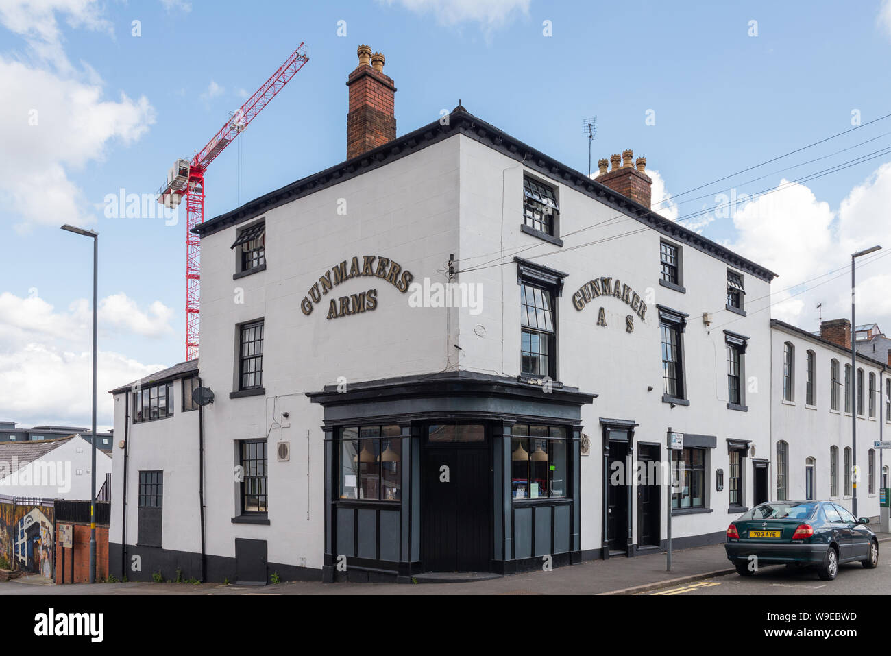 The Gunmakers Arms pub in Birmingham's Gun Quarter in Aston, Birmingham Stock Photo Alamy