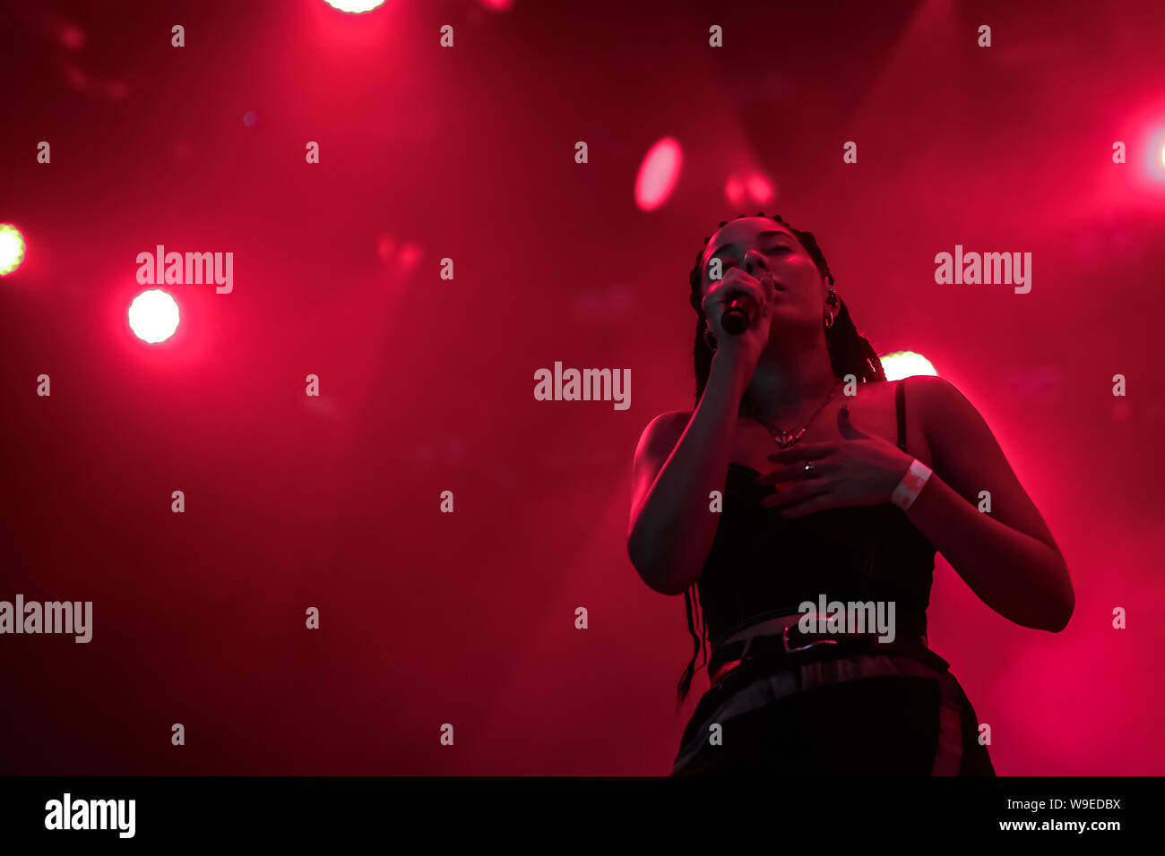 Budapest, Hungary. 09th Aug, 2019. The English singer and songwriter