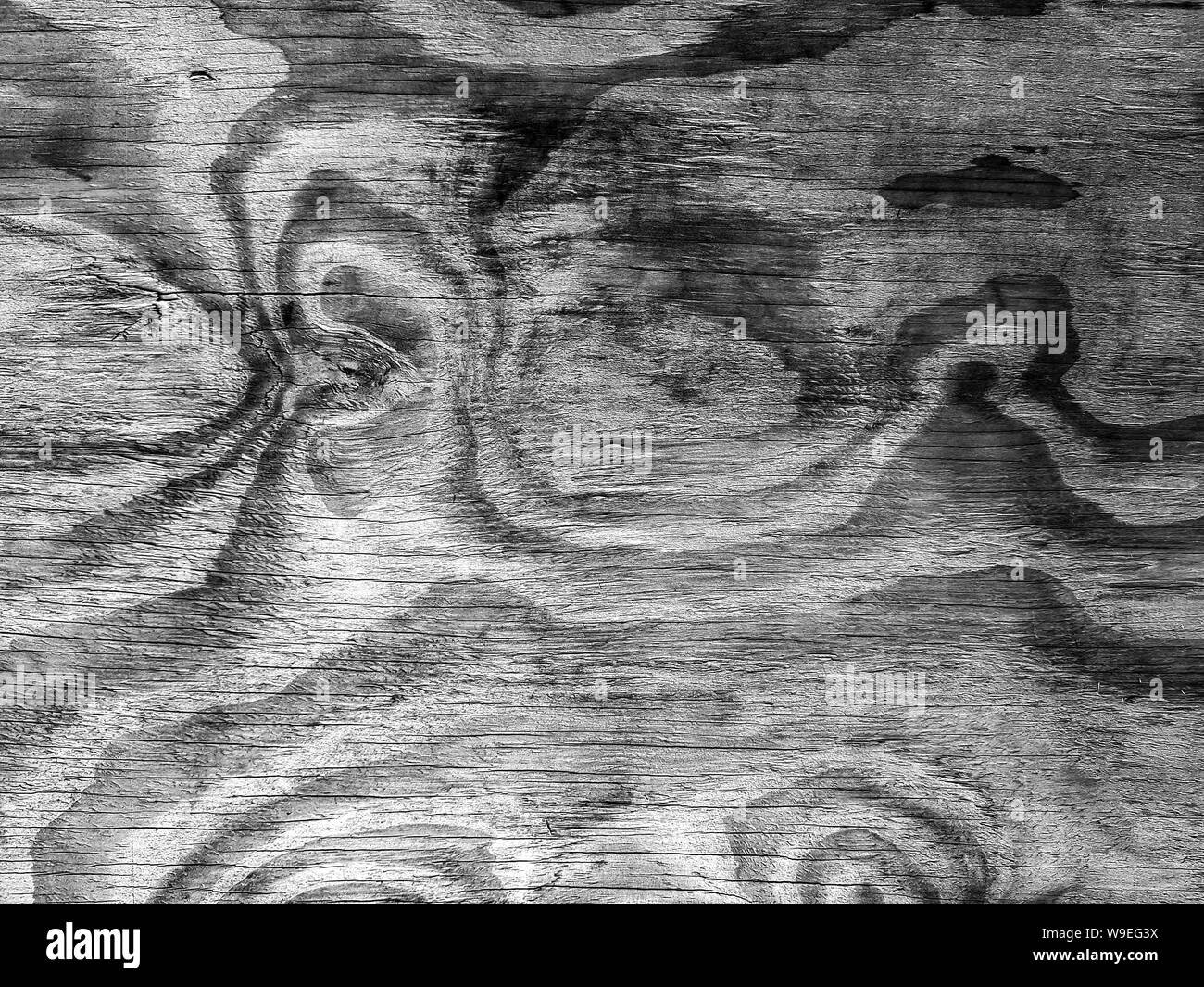 black and white wooden texture pattern background Stock Photo