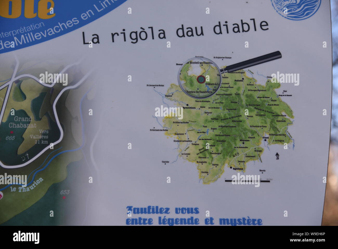 The Rigole du Diable is a legendary and picturesque site on the upper