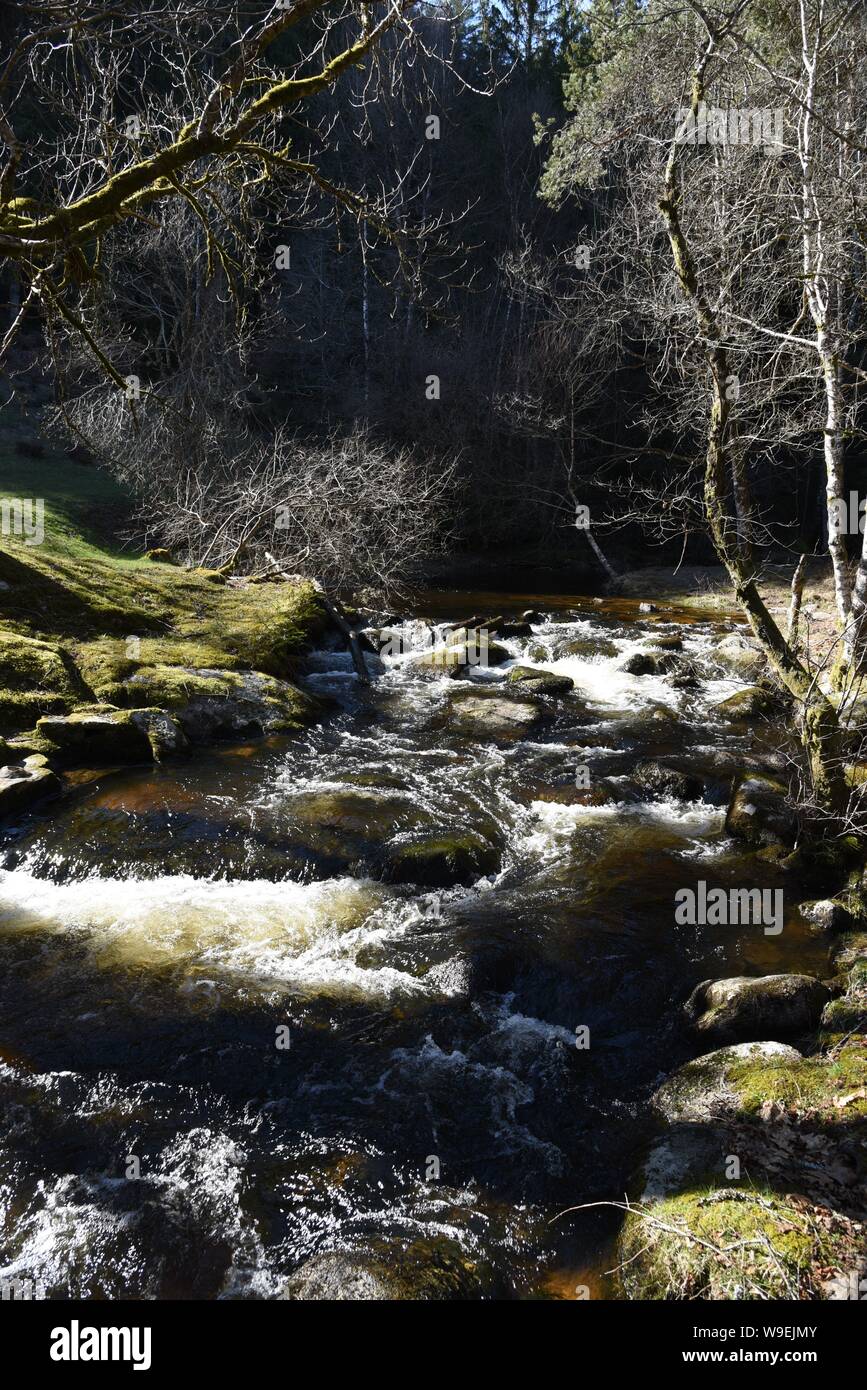 The Rigole du Diable is a legendary and picturesque site on the upper