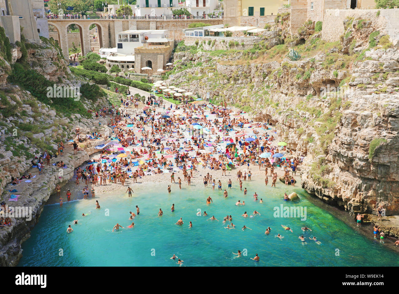 Aerial view of polignano a mare hi-res stock photography and images - Alamy