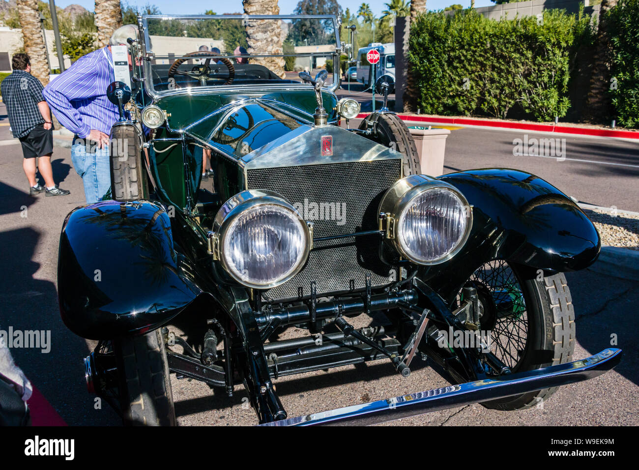 RM Sotheby's (formerly RM Auctions) 1921 Rolls-Royce Silver Ghost Seven-Passenger Tourer Stock Photo
