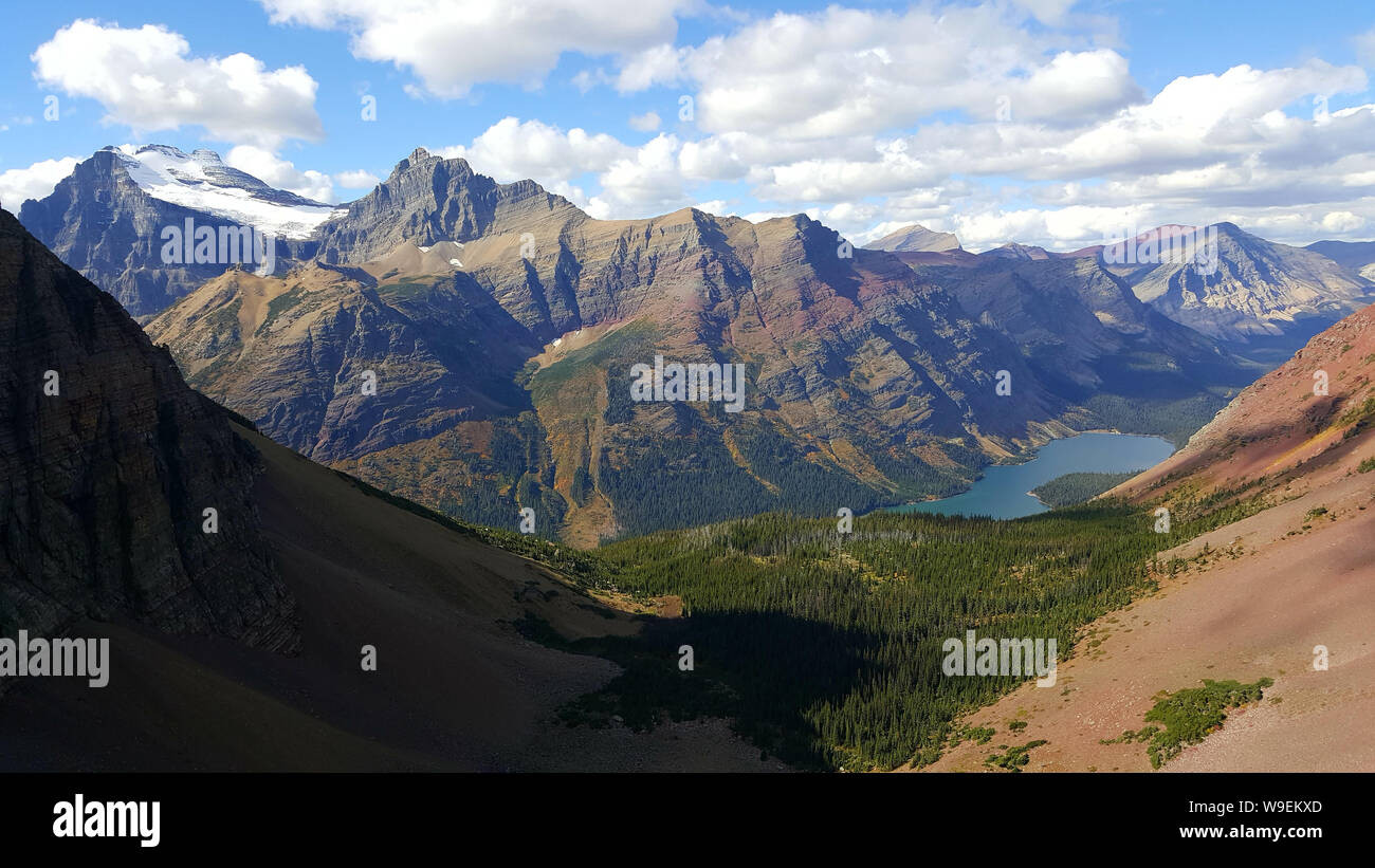 Elizabeth lake glacier national park hi-res stock photography and ...