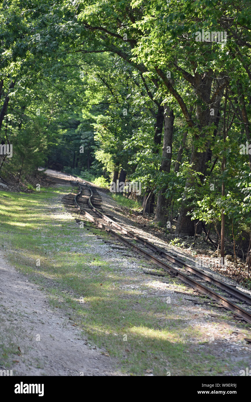 Railroad Tracks in the Country Stock Photo Alamy