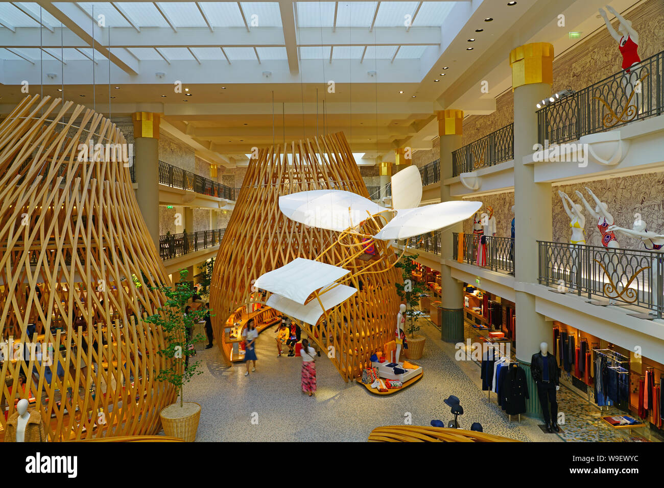 Hermes paris store interior hi-res stock photography and images - Alamy