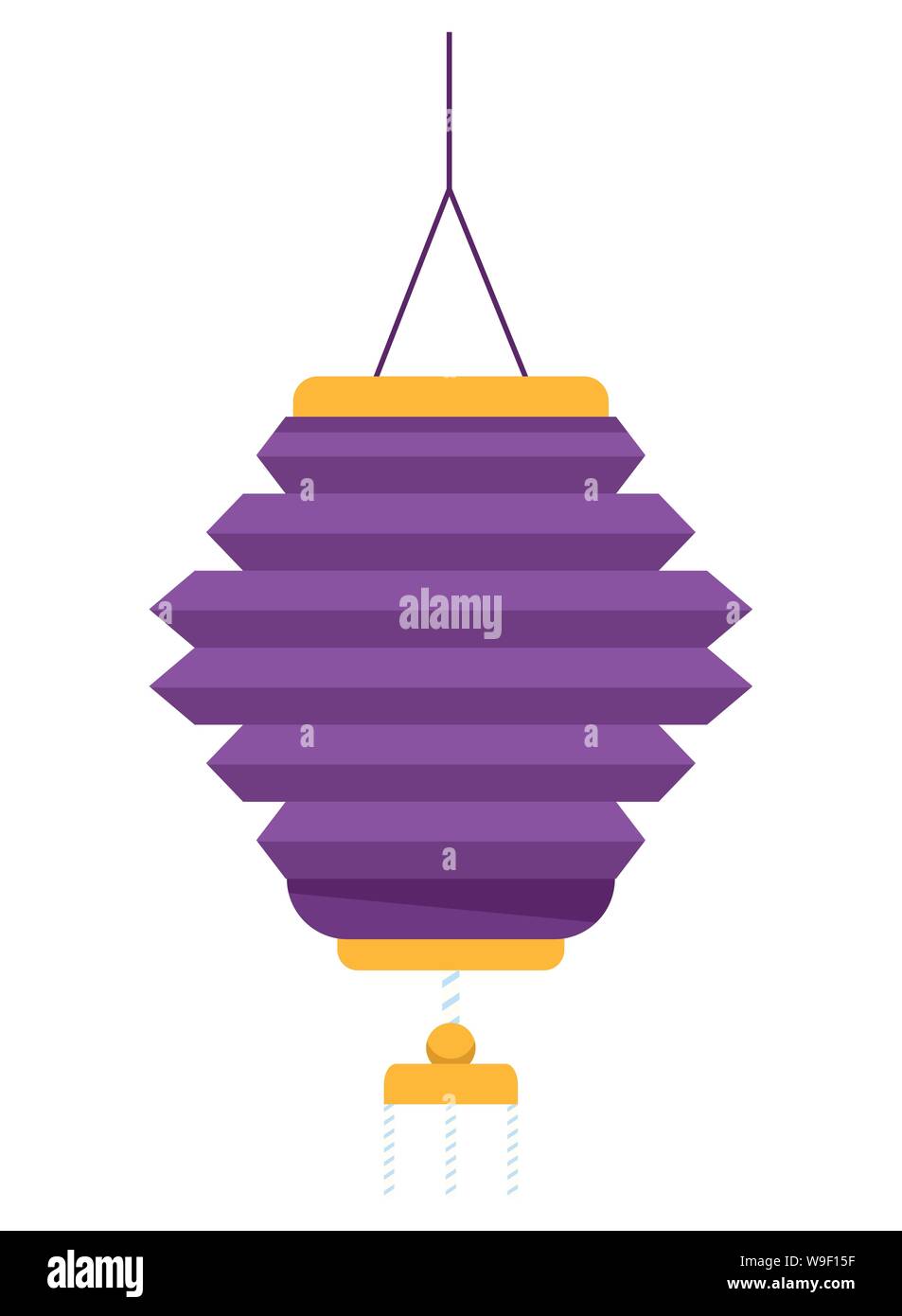 Chinese paper lantern hanging light Stock Vector Image & Art Alamy