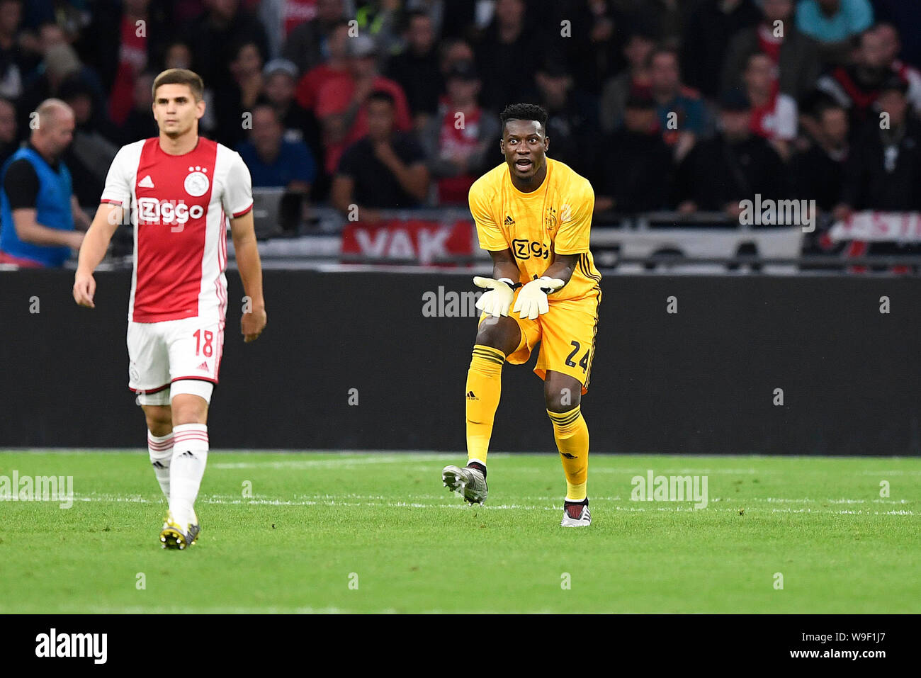 Amsterdam Netherlands 13th Aug 2019 Amsterdam 13 08 2019 Johan Cruijff Arena Champions League Third Qualifying