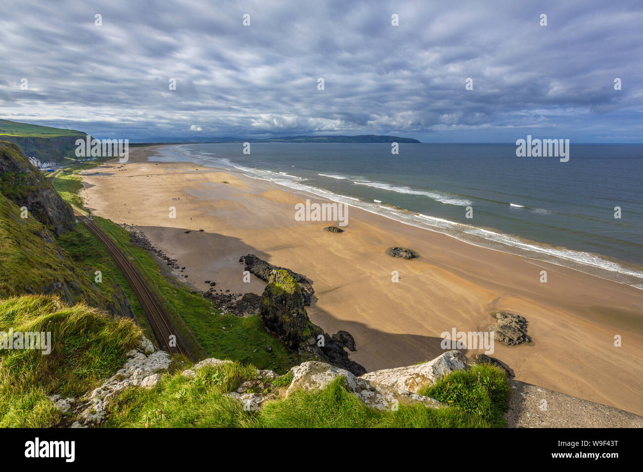 Downhill at the Ocean, Co Derry, Northern Ireland Stock Photo Alamy