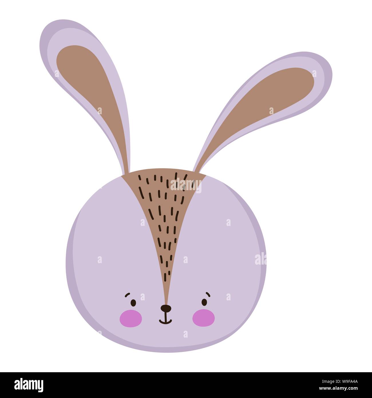Rabbit cartoon design, Animal cute zoo life nature and fauna theme ...