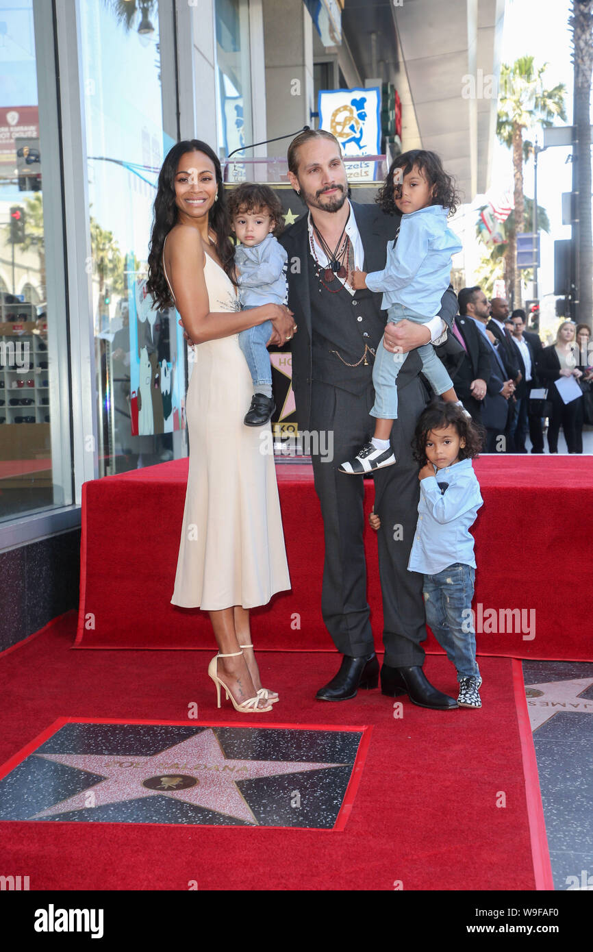 Zen Perego Los Angeles.CA.USA. Zoe Saldana, Marco Perego, Bowie Ezio Perego ...