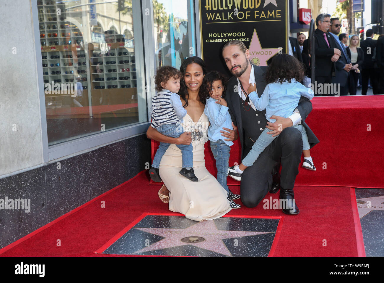 Zen Perego Los Angeles.CA.USA. Zoe Saldana, Marco Perego, Bowie Ezio Perego ...