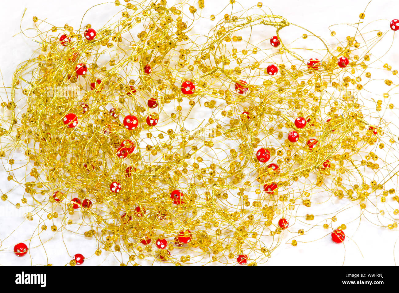 Close up shot of luxury golden net Stock Photo - Alamy