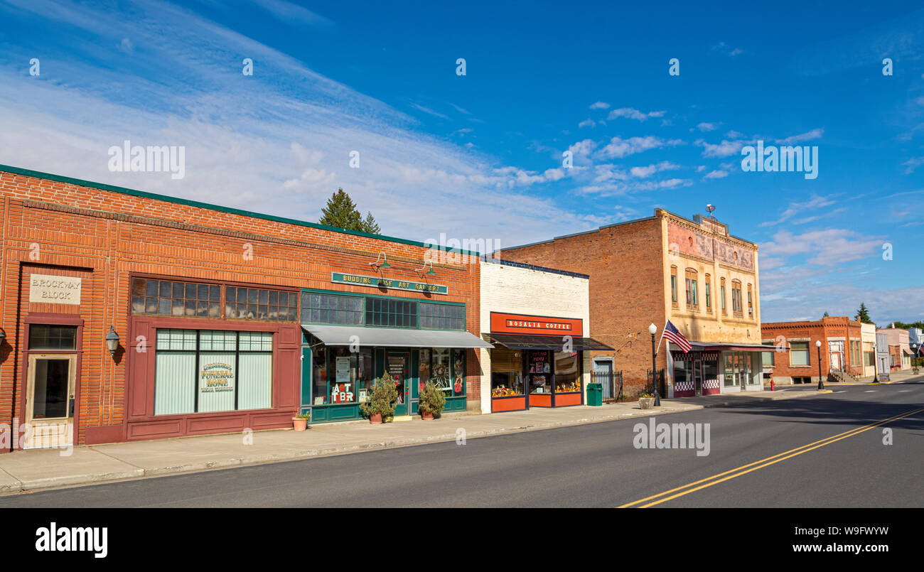 Downtown rosalia washington hires stock photography and images Alamy