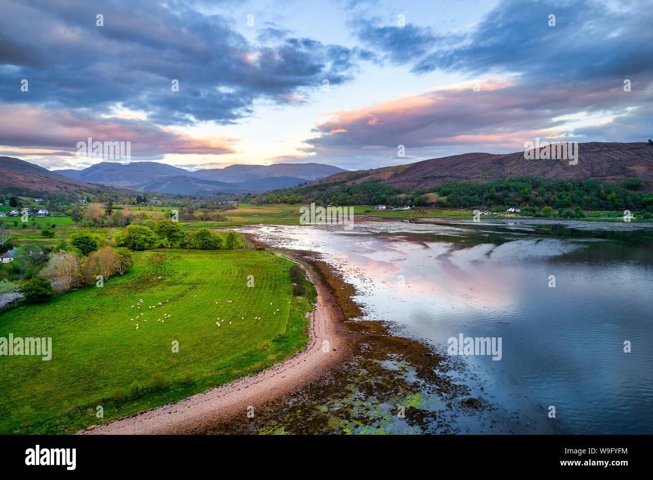 Spring Landscape Scotland Scotland spring landscape hi-res stock photography and images - Alamy