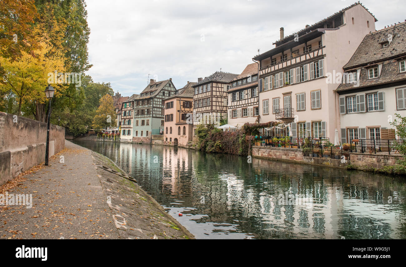 Little France La Petite France , a historic quarter of the city of Strasbourg in eastern France Stock Photo