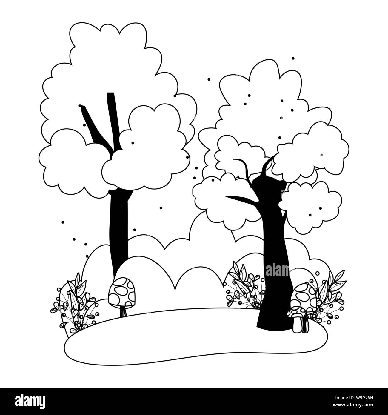 Trees design, Nature plant summer season environment natural and