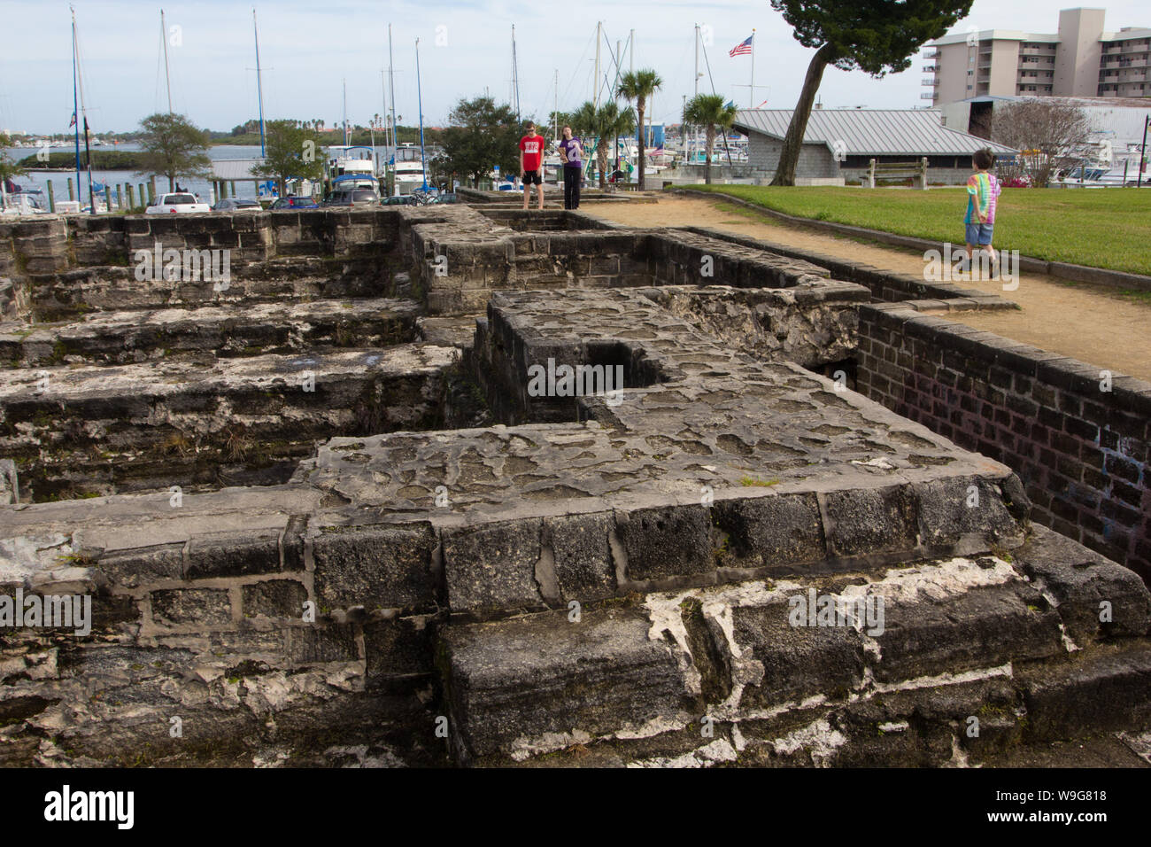 Old Fort Park, New Smyrna Beach, Florida Stock Photo - Alamy, image size:1300x956
