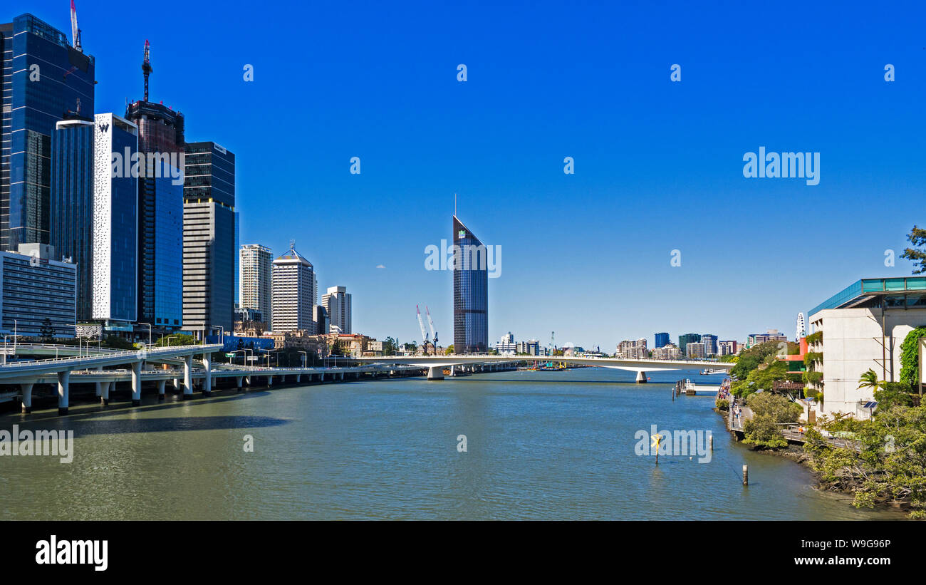 Brisbane city Scenes Stock Photo