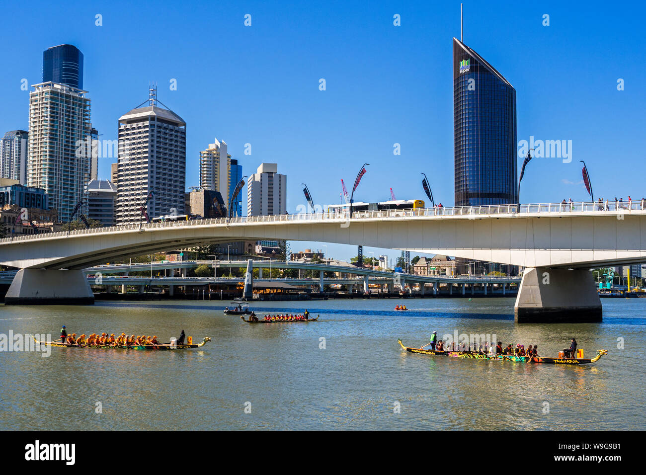 Brisbane city Scenes Stock Photo