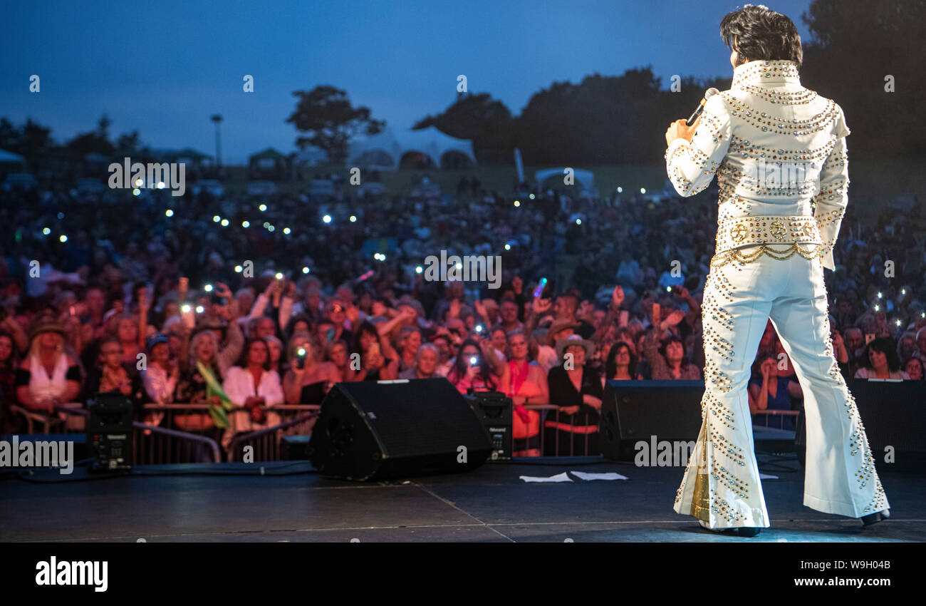 Gordon Hendricks aka Elvis Presley Stock Photo Alamy