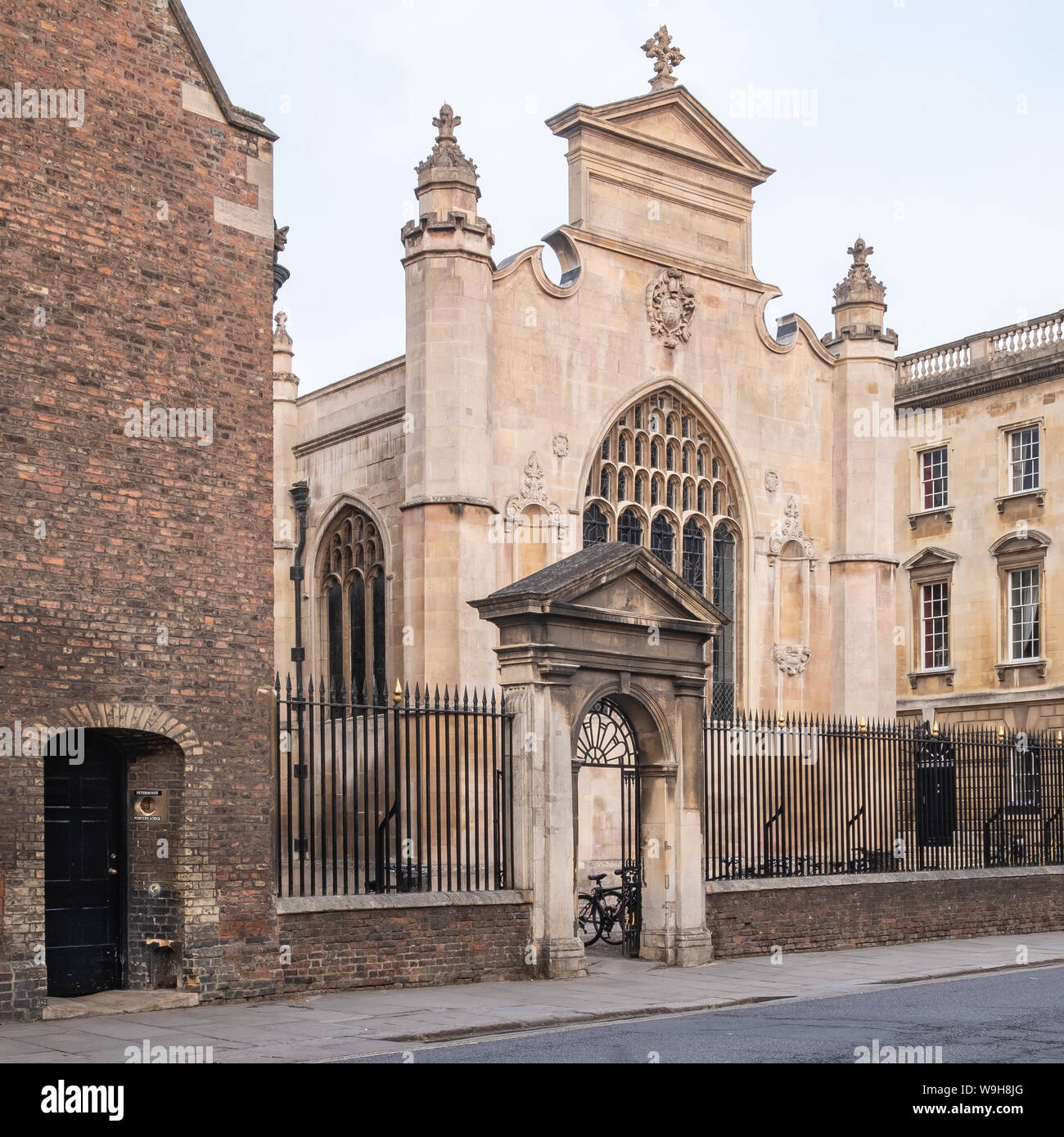 Peterhouse from Trumpington Street, Cambridge Stock Photo Alamy