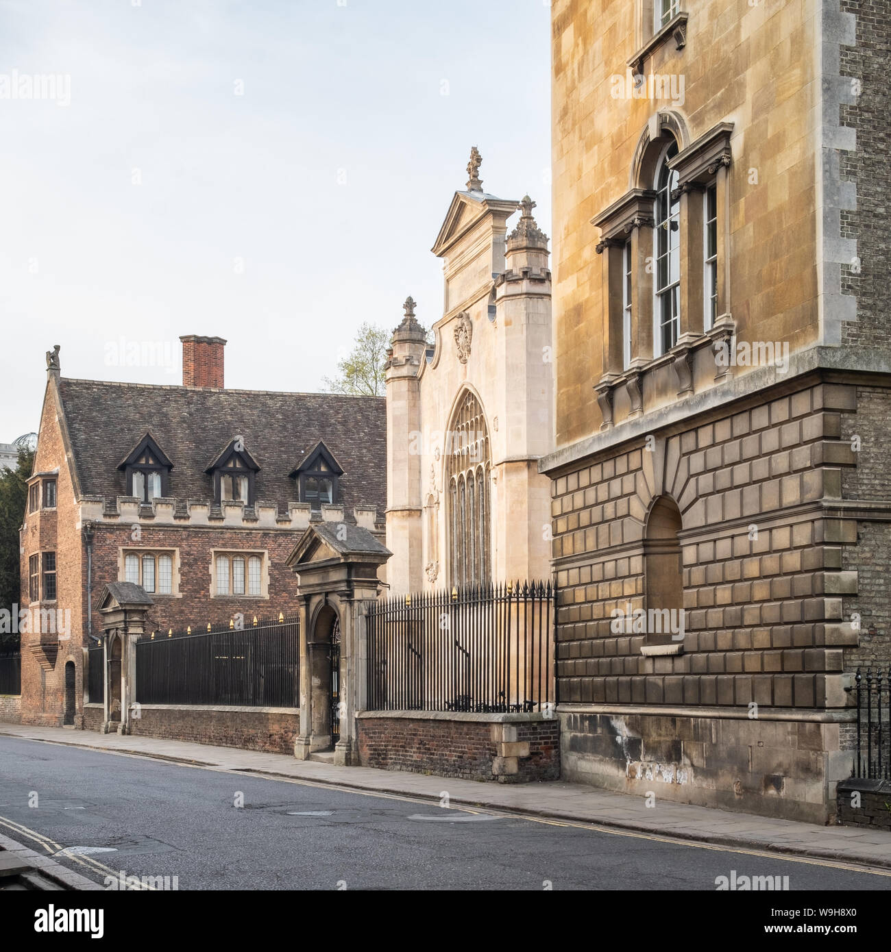 Peterhouse from Trumpington Street, Cambridge Stock Photo Alamy
