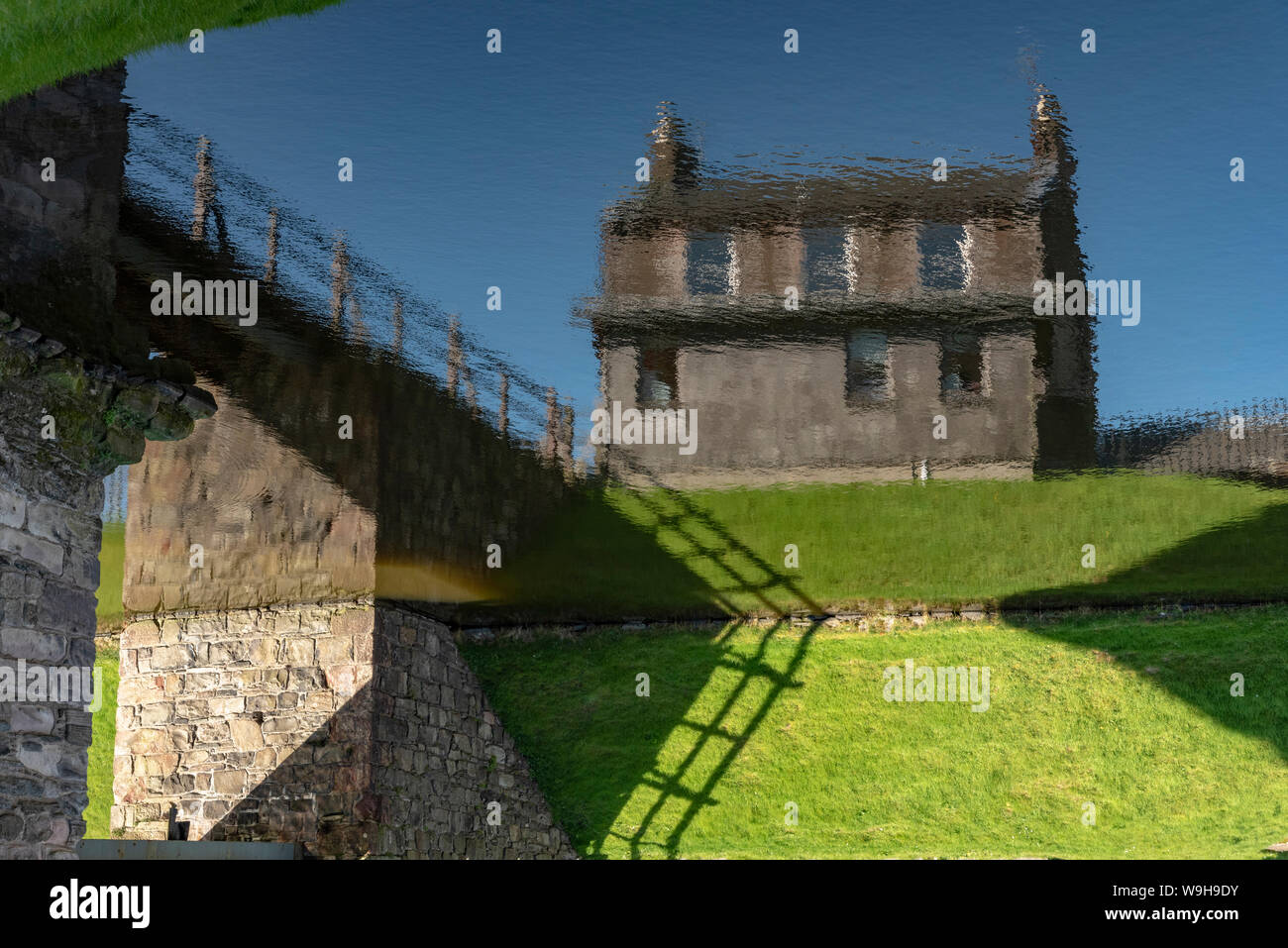 Historic Rothesay castle on the Isle of Bute Stock Photo Alamy