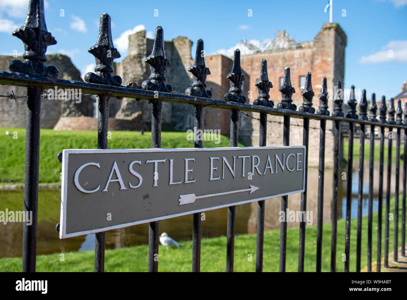 Historic Rothesay castle on the Isle of Bute Stock Photo Alamy