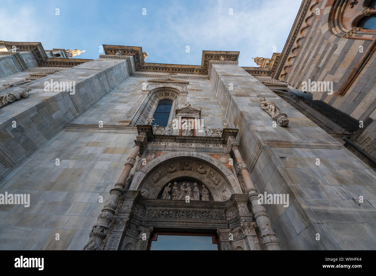 The Cathedral of Santa Maria Assunta, Como, Lombardy, Italy Stock Photo