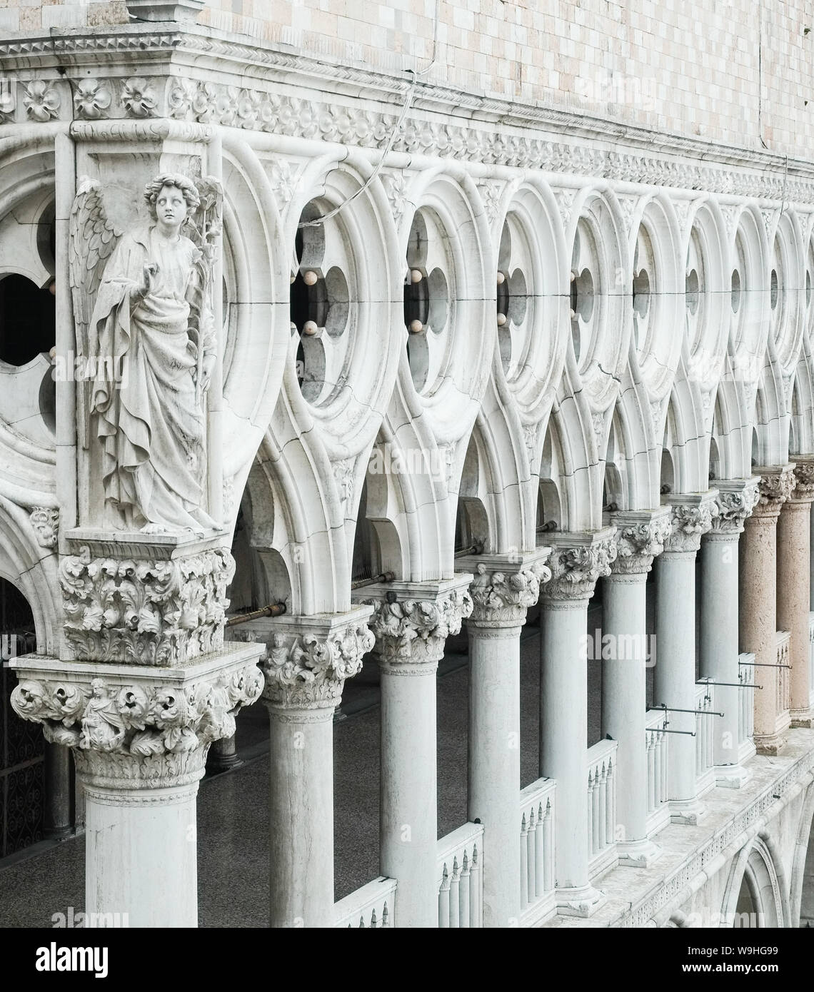 Il Palazzo Ducale, the Doge's Palace, in Venice Stock Photo
