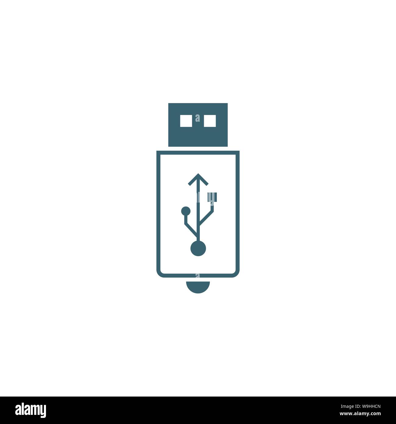 USB related vector glyph icon Stock Vector Image & Art - Alamy