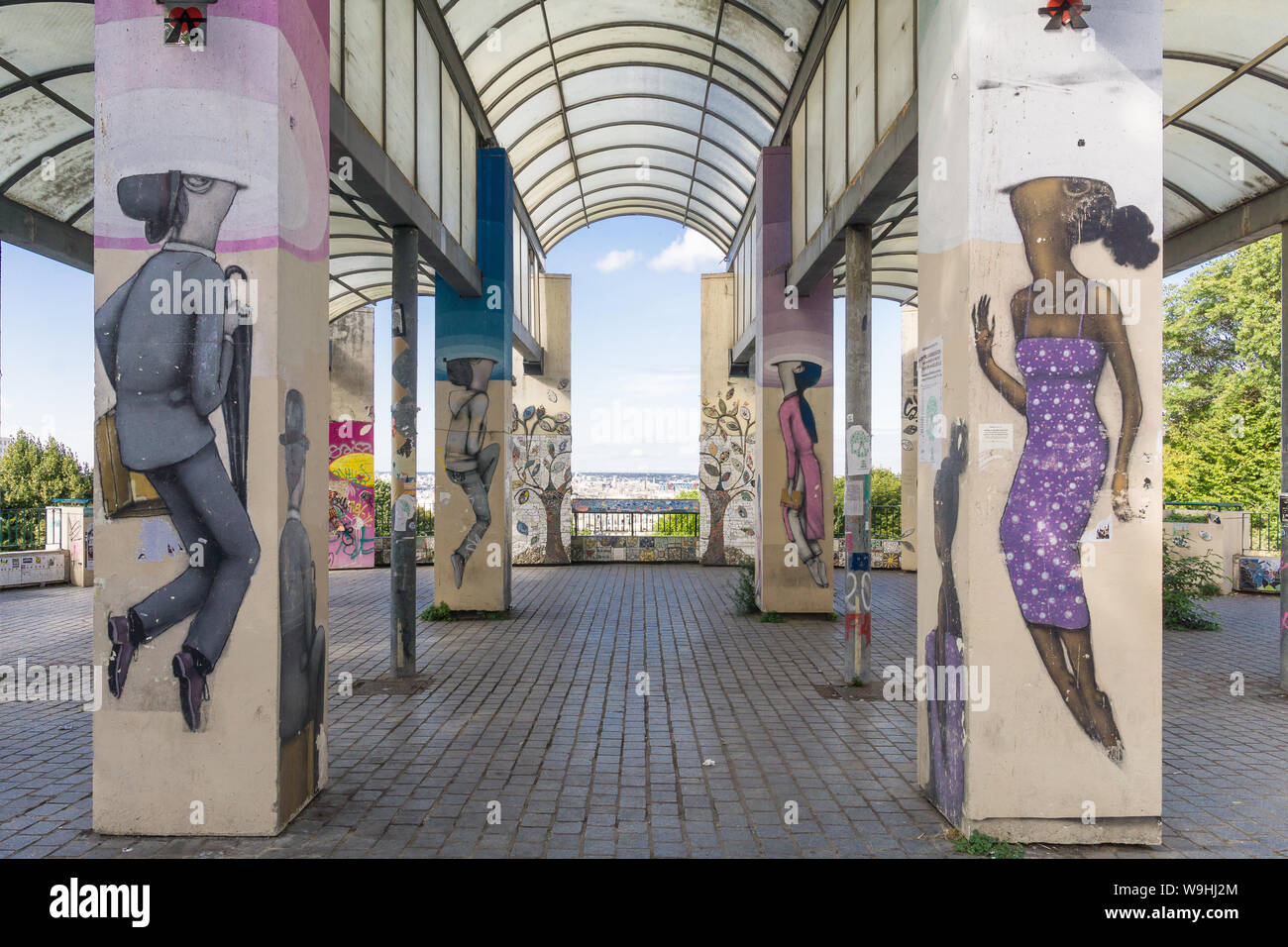 Le belvedere de belleville hires stock photography and images Alamy