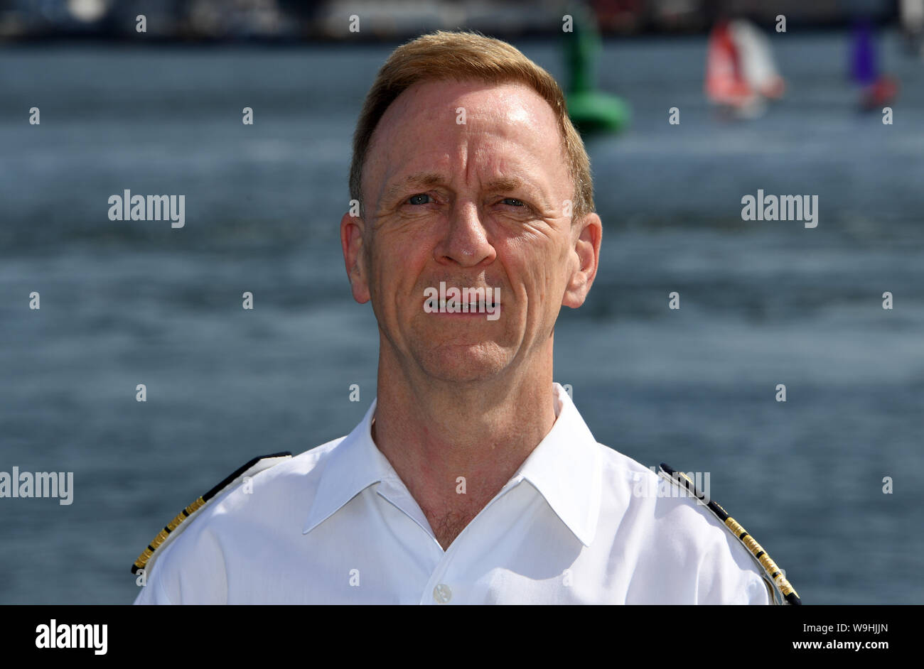 Kiel, Germany. 10th July, 2019. Andreas Koch, head of the Maritime Medicine  Section of the Institute for Experimental Medicine of the  Christian-Albrechts-University of Kiel and head of department at the  Institute of