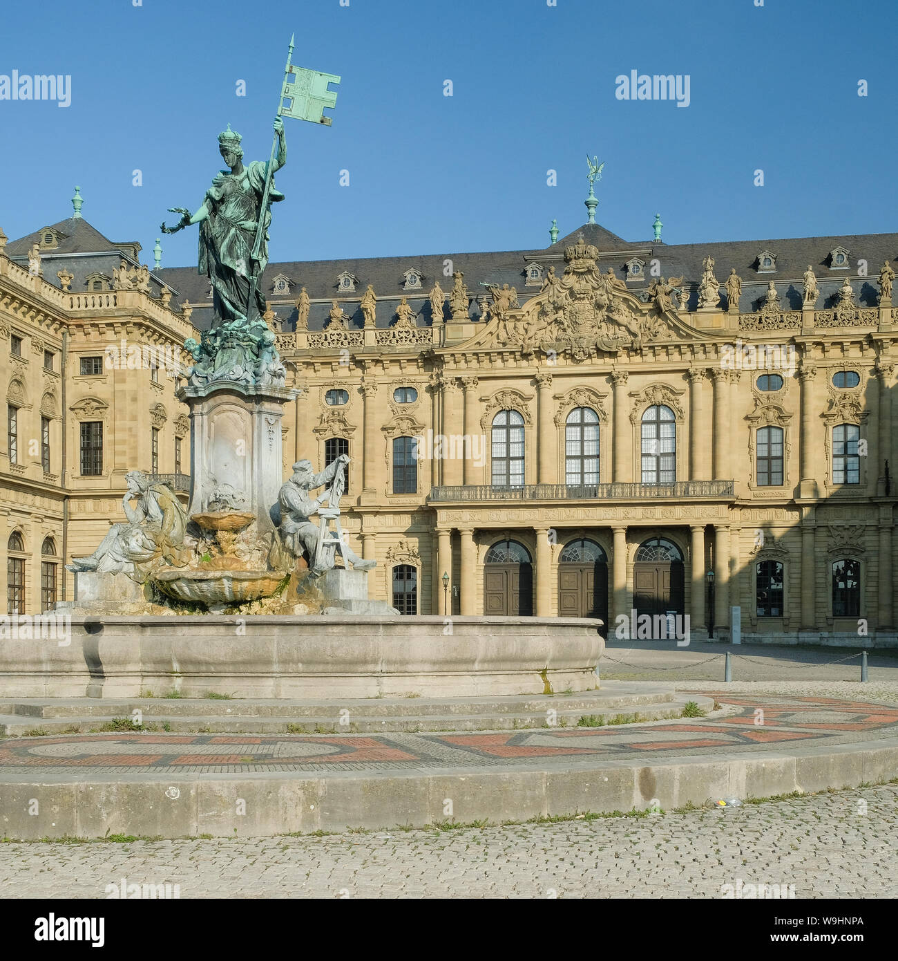 The Residenz, Würzburg Stock Photo