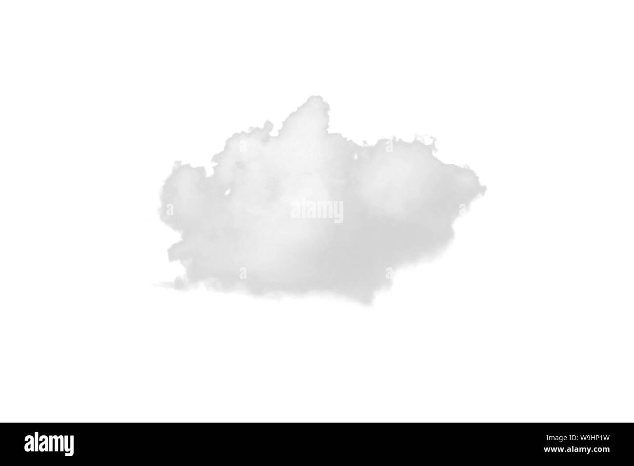 BASIC CREW - CLOUD PRINT - OFF WHITE