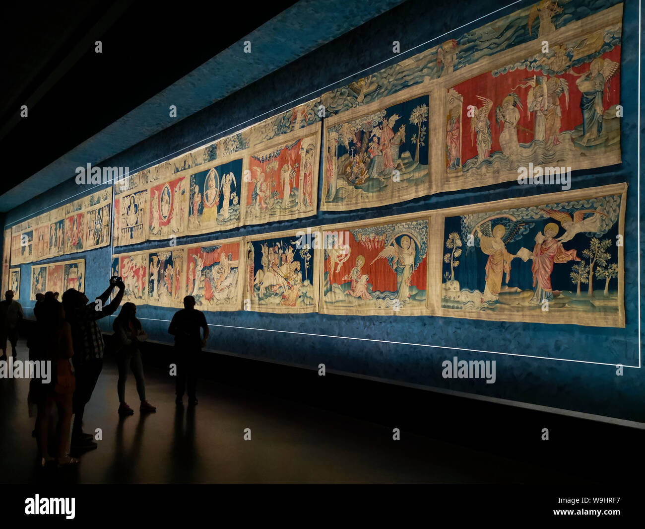 Château d’angers apocalypse hi-res stock photography and images - Alamy