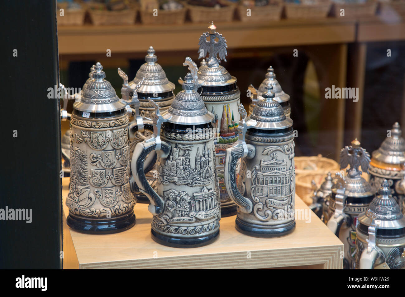 Beer Tankard, Handwerkskunst am Romer Souvenir Shop, Frankfurt; Germany