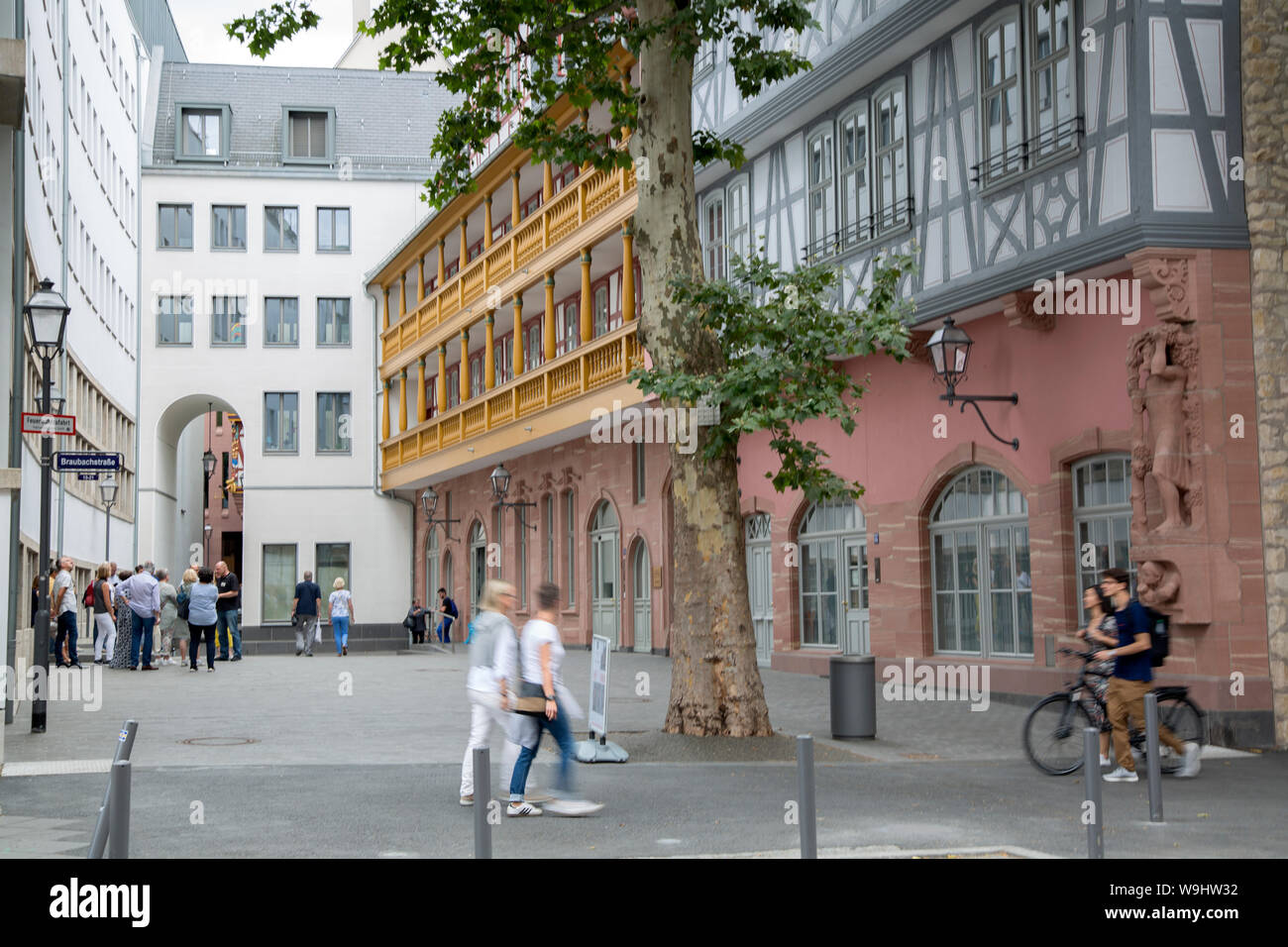 Rebstock Street in Frankfurt; Germany Stock Photo Alamy
