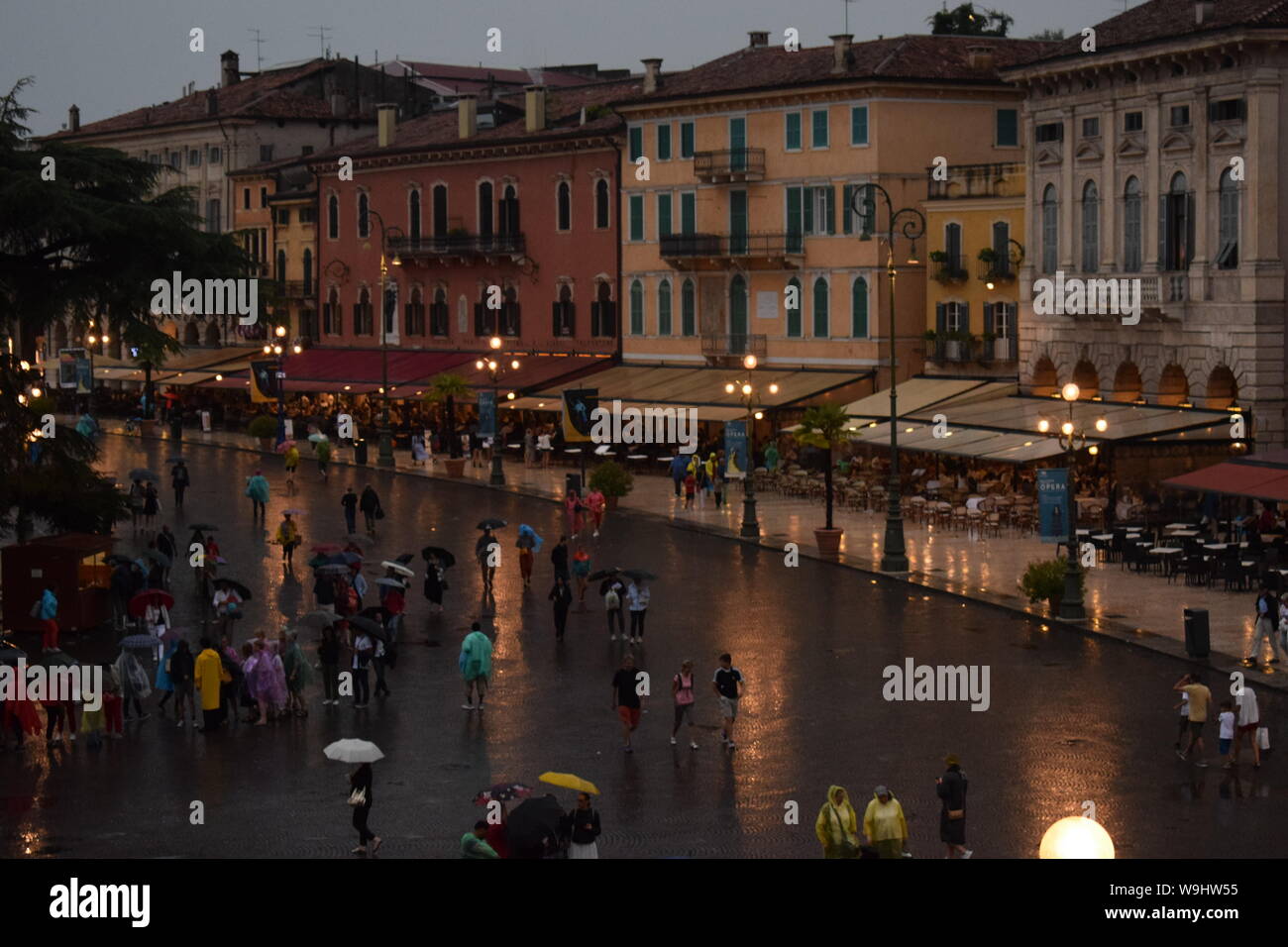 Rain in Verona Stock Photo - Alamy