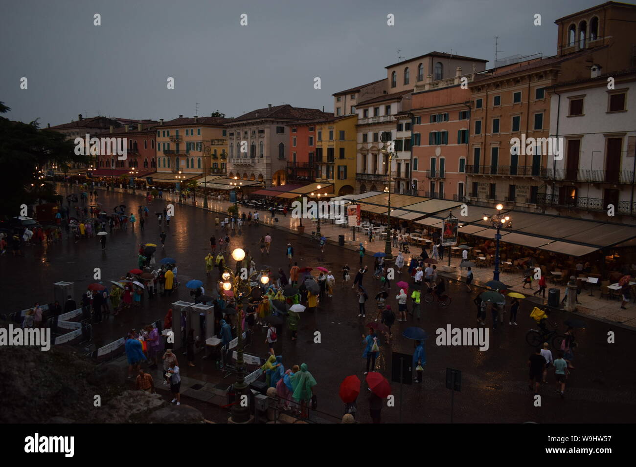 Rain in Verona Stock Photo - Alamy