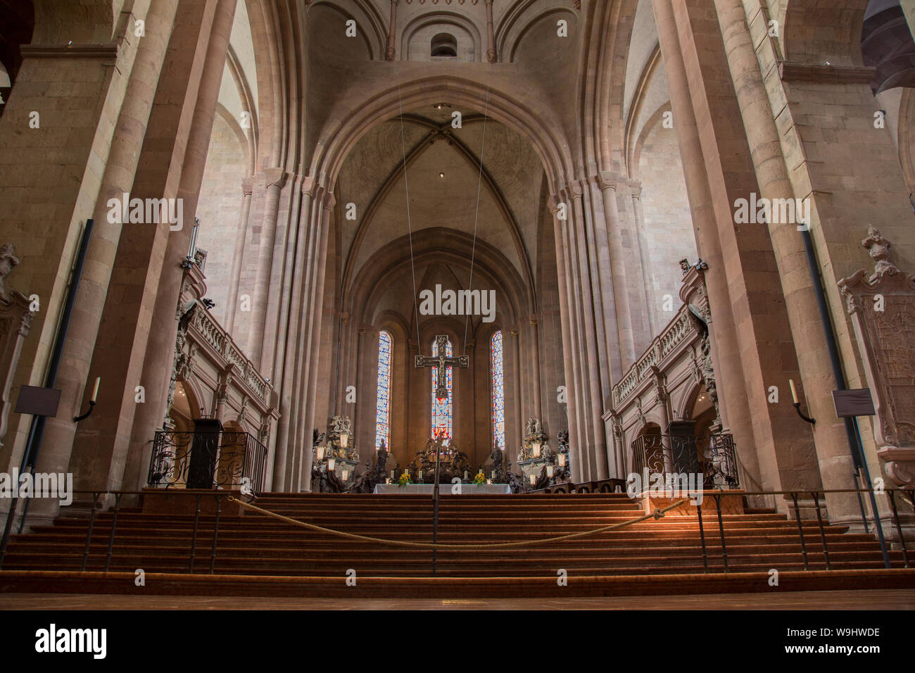 Altar of Mainzer Dom Cathedral Church; Mainz; Germany Stock Photo - Alamy