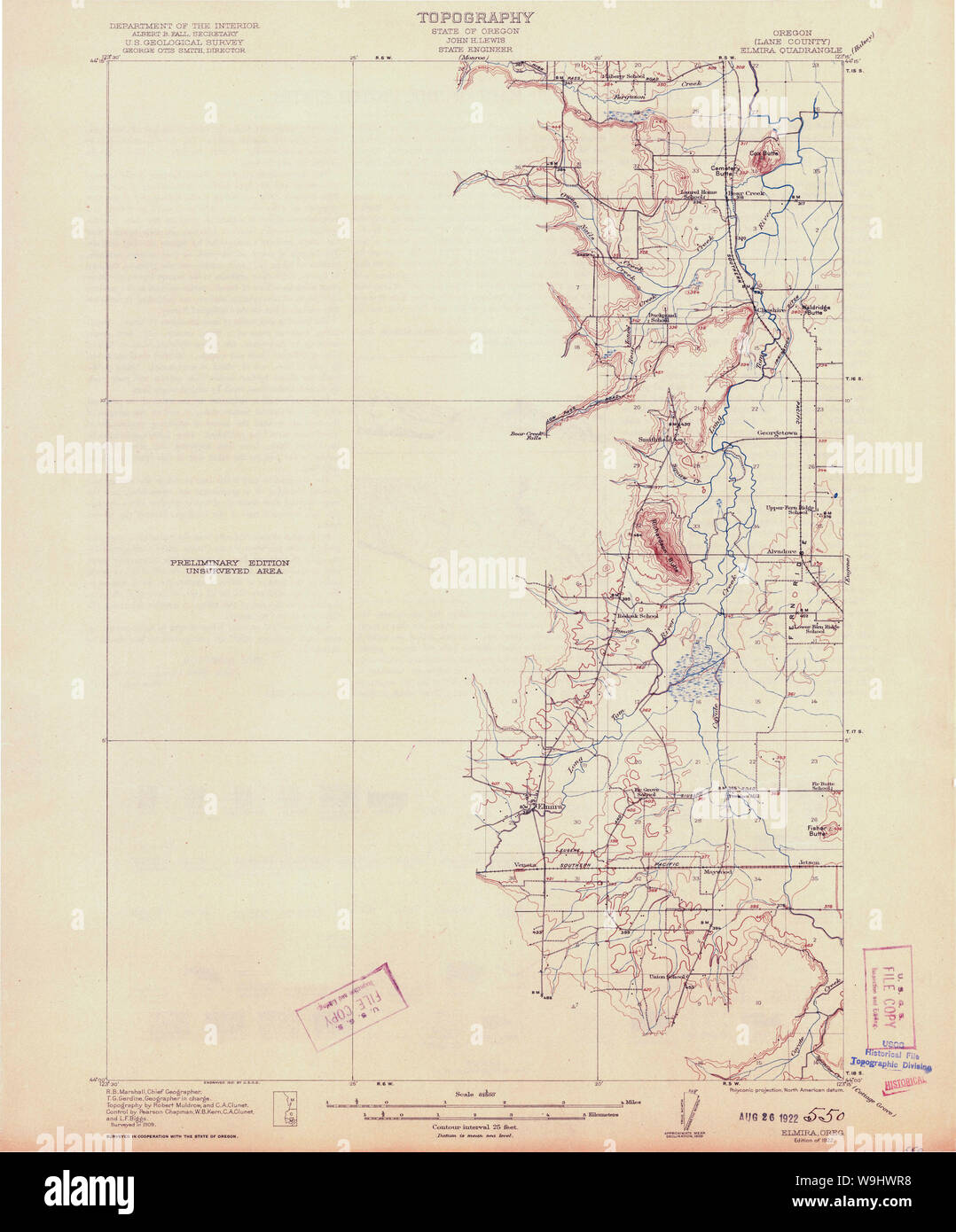 Map of elmira hires stock photography and images Alamy