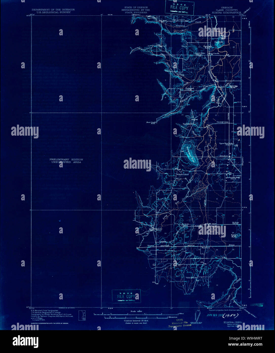 Map of elmira hires stock photography and images Alamy