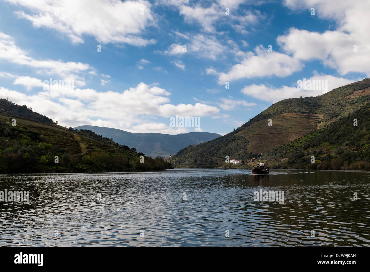 Douro valley rabelo boat pinhao hi-res stock photography and images - Alamy
