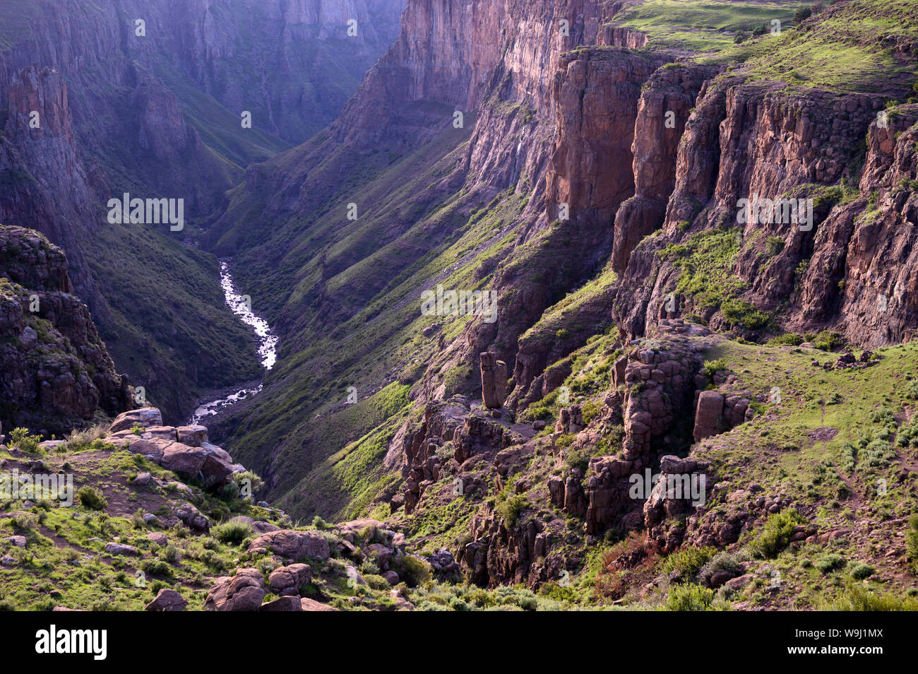 Africa, Southern Africa, Maseru District, Lesotho, Semonkong,, 30074445 *** Local Caption ***  Africa, Southern Africa, Maseru District, Lesotho, Semo Stock Photo